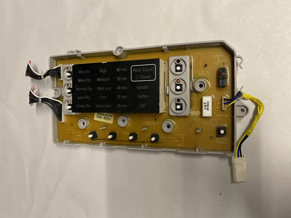Samsung DC92-00123A  AP4342165  2073645  DC92-00339A  DC41-00092A  PS4215616  20080617 Dryer Control Board