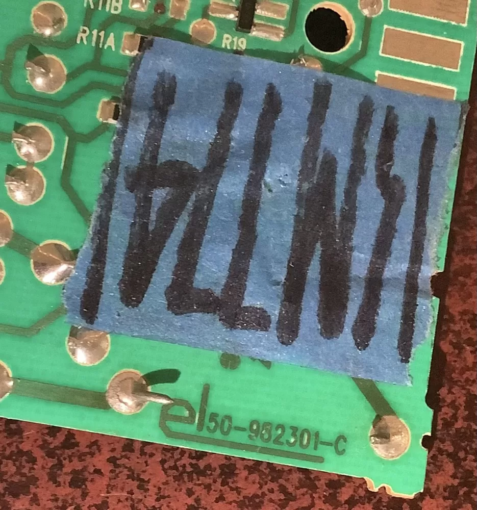 GE WE04X10103 559C213GO5 Dryer Control Board AZ172103 | CG774