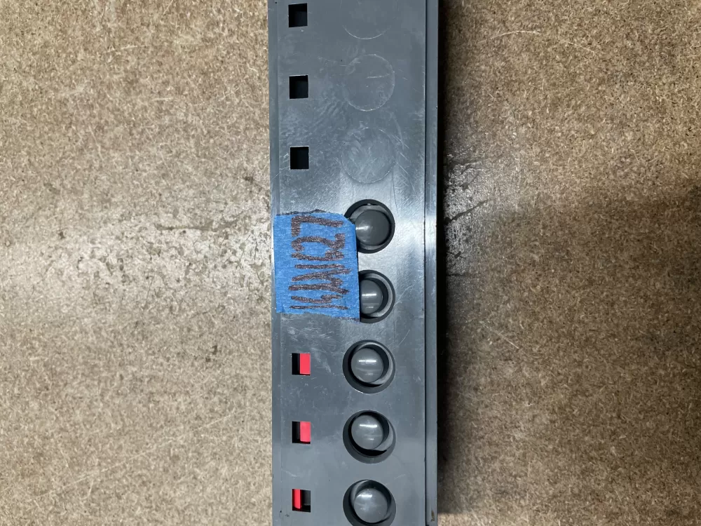 GE Hotpoint 165D5576P033 Dishwasher Button Control Panel AZ2066 | KM1627