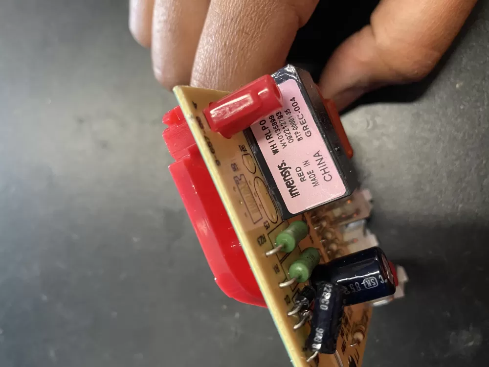 Whirlpool  Maytag  KitchenAid  Kenmore AP6020483 2213456 2213457 2213475 2213476 2213489 2213490 2252148 2252150 2303822 2303837 2304069 W10135053 W10135899 W10135900 W10135900R W10351622 W10351625 W10351626 W10353224 W10366605 W10366608 WPW10351622 WPW10366605 PS11753802 Refrigerator Defrost Board