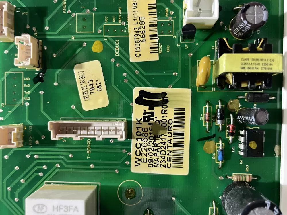 GE Hotpoint WCC101K Washer Control Board AZ184597 | Wm393