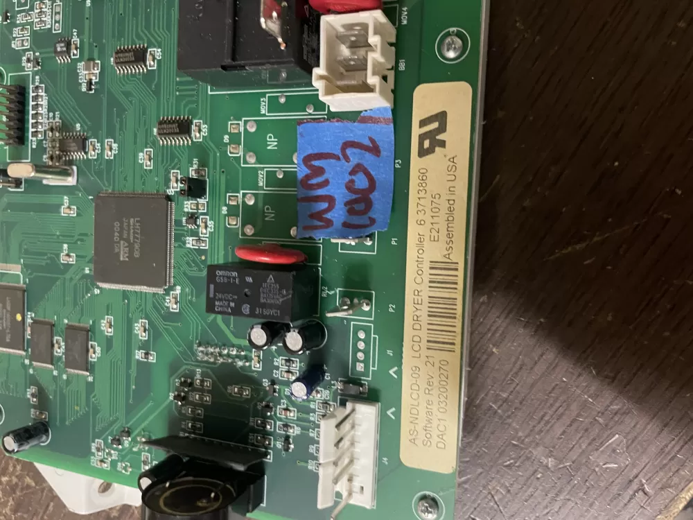 Maytag 6 3717810 63717810 Dryer Control Board AZ45208 | Wm1002