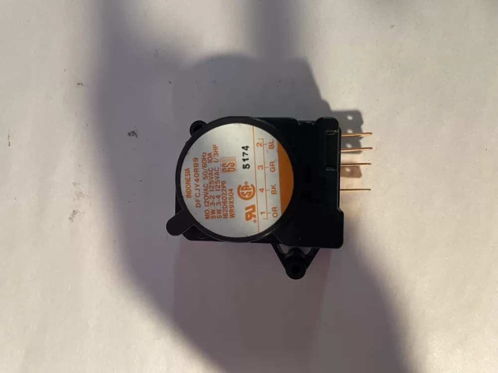 GE  Hotpoint TMDJY40RB9  AH310858  EA310858  PS310858  WR09X0427  WR09X0469  WR09X0488  WR09X0489  WR9X427  WR9X469  WR9X488  DFCJY40RB9 Refrigerator Defrost Timer