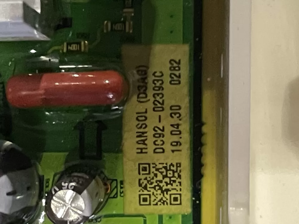 Samsung DC92 02393C Washer Control Board AZ25155 | WMV334