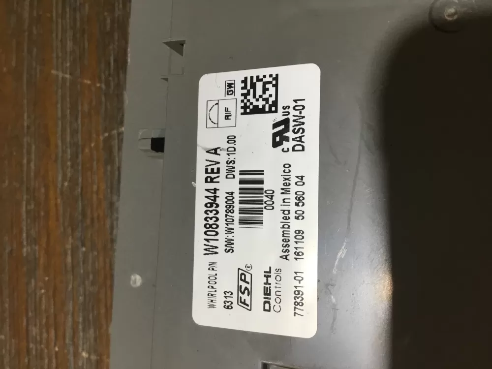 KitchenAid W10739811 W10788999 Dishwasher Control Board AZ51802 | NR1848