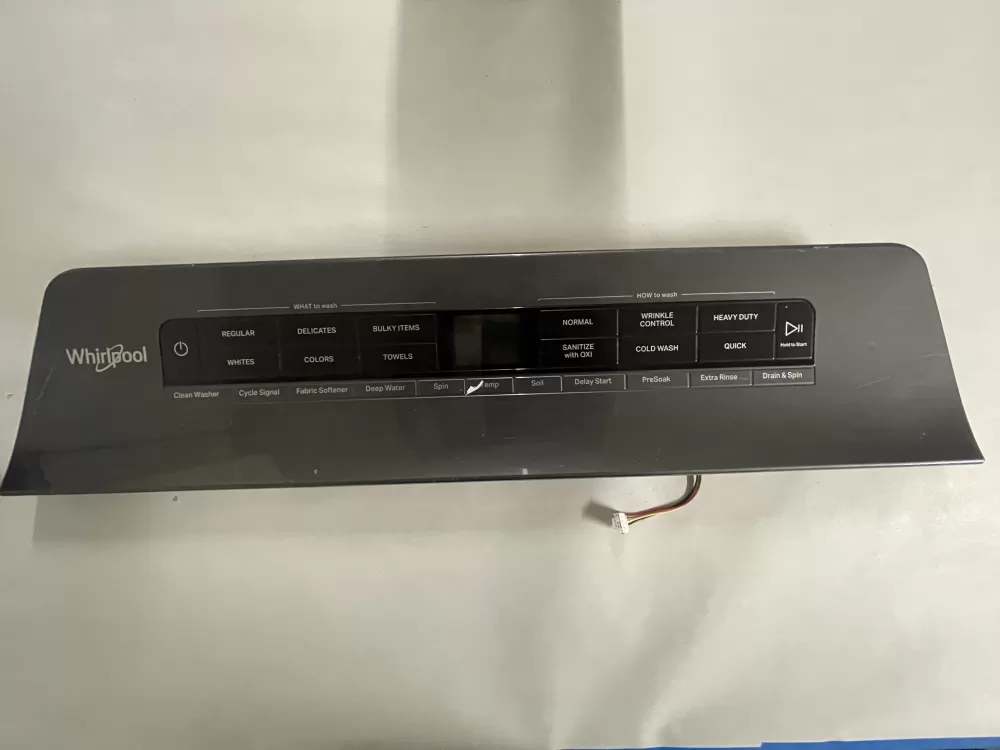 OEM Whirlpool Washer Control Panel W11112920 W11174237 | KMV675