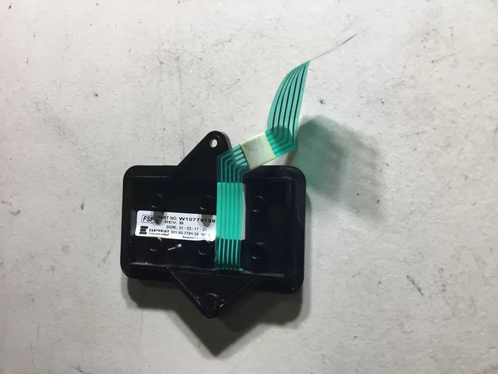 Whirlpool W10779139 W11126040 Washer Membrane Switch AZ45304 | NR1769