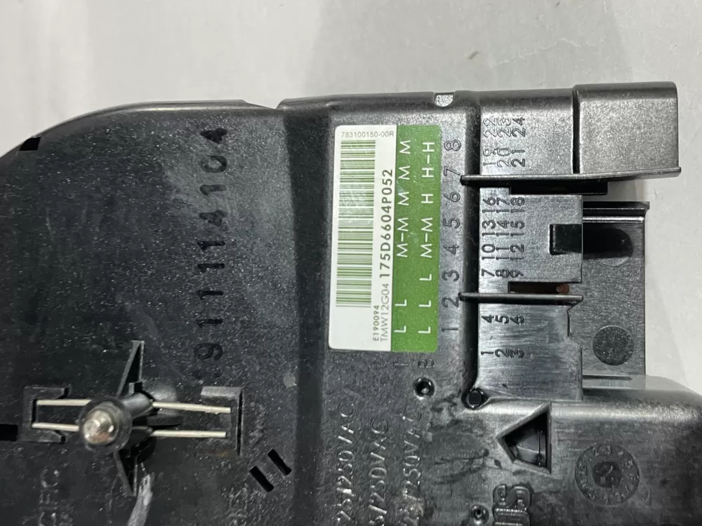 GE WH12X10535 175D6604P052 Washer Timer AZ190723 | Wm1533
