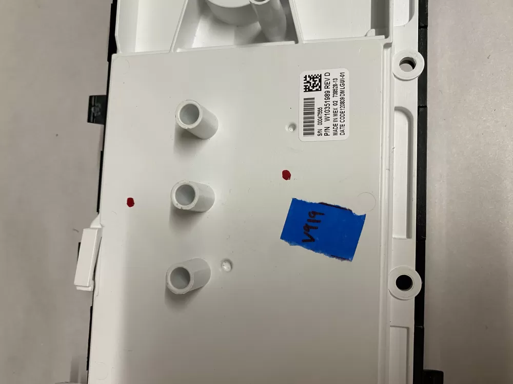 Kenmore W10272628 W10351989 Washer Interface Control Board AZ207078 | BKV919