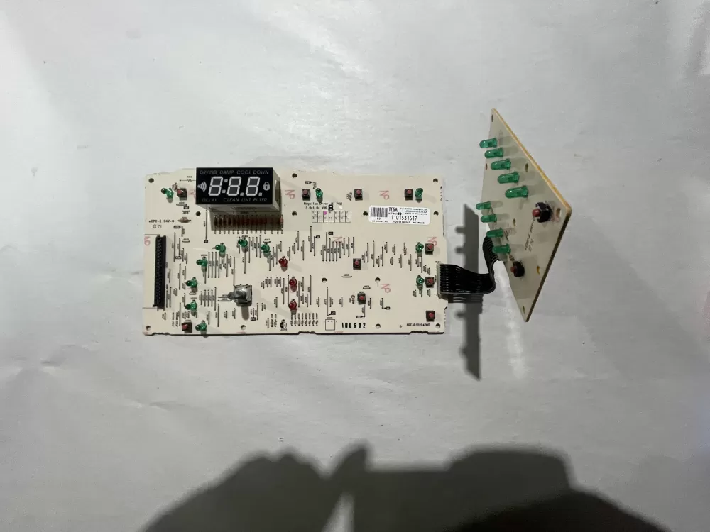 GE 212D1119P005 WE4M385 Dryer Control Board