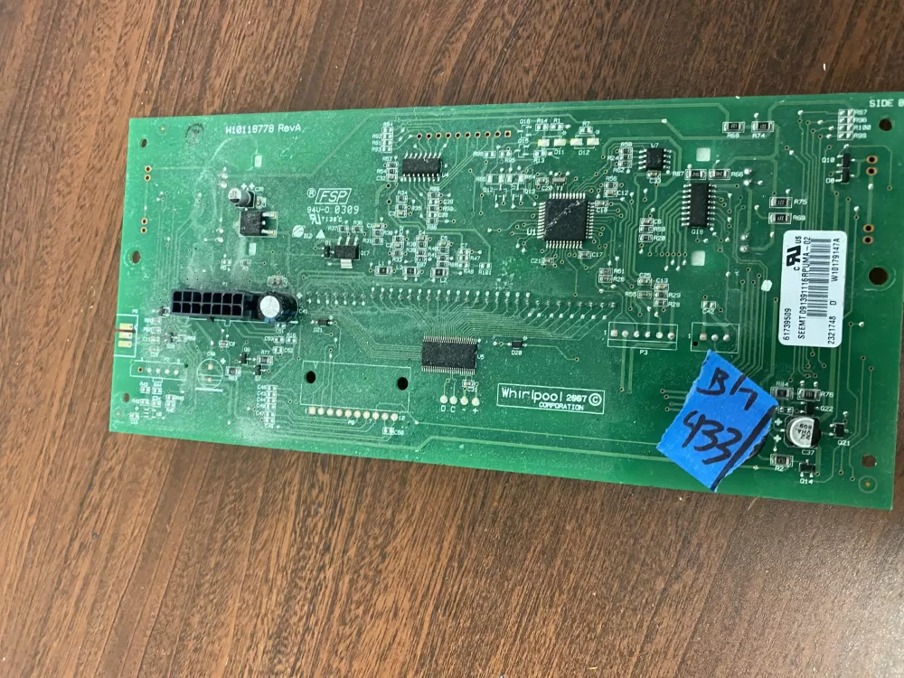 Whirlpool Kenmore 61739509 Refrigerator Control Board Dispenser AZ35660 | BK433