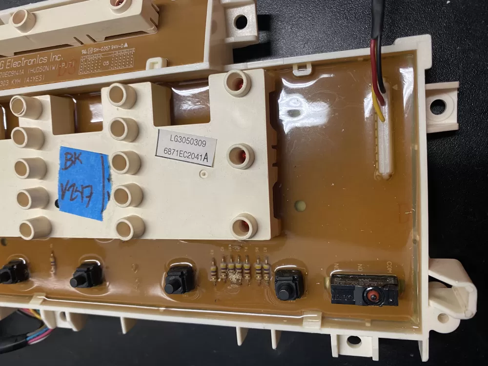LG 6871EC2041A 6870EC9141A Washer Control Board AZ24572 | BKV247