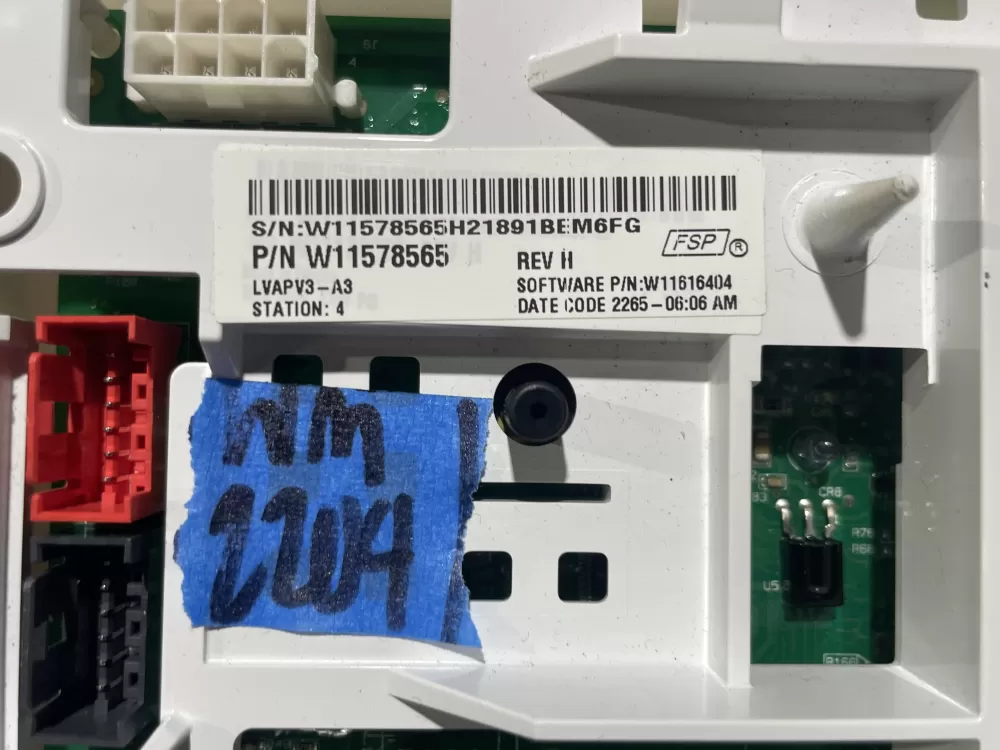 Whirlpool KitchenAid Roper W11578565 Washer Control Board AZ119464 | Wm2204
