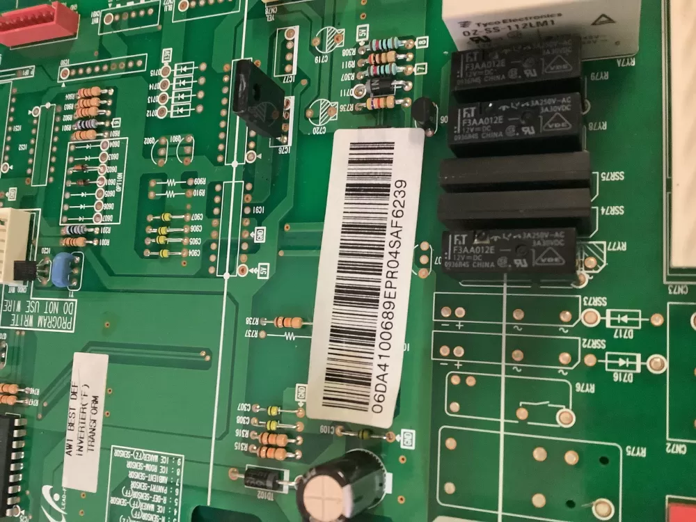 Samsung DA41-00651N Refrigerator Control Board AZ189436 | NR2527