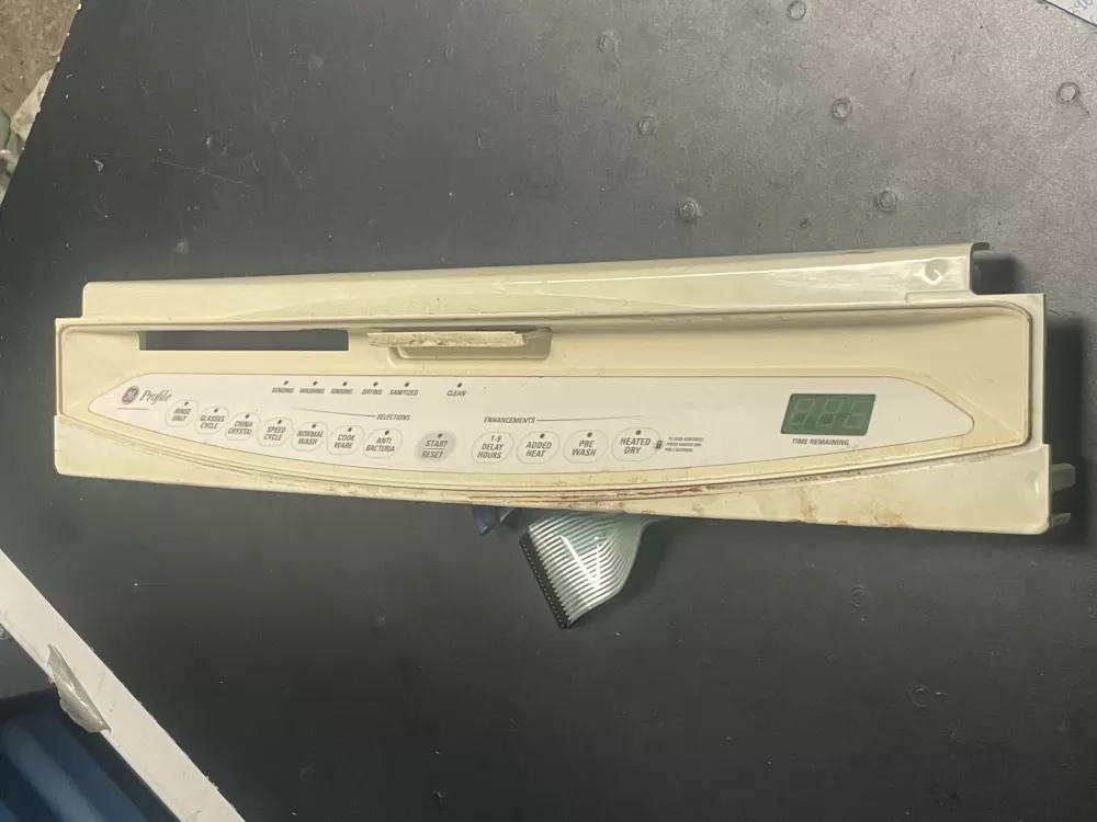 GE 165D6175-1 Dishwasher Control Board Panel UI