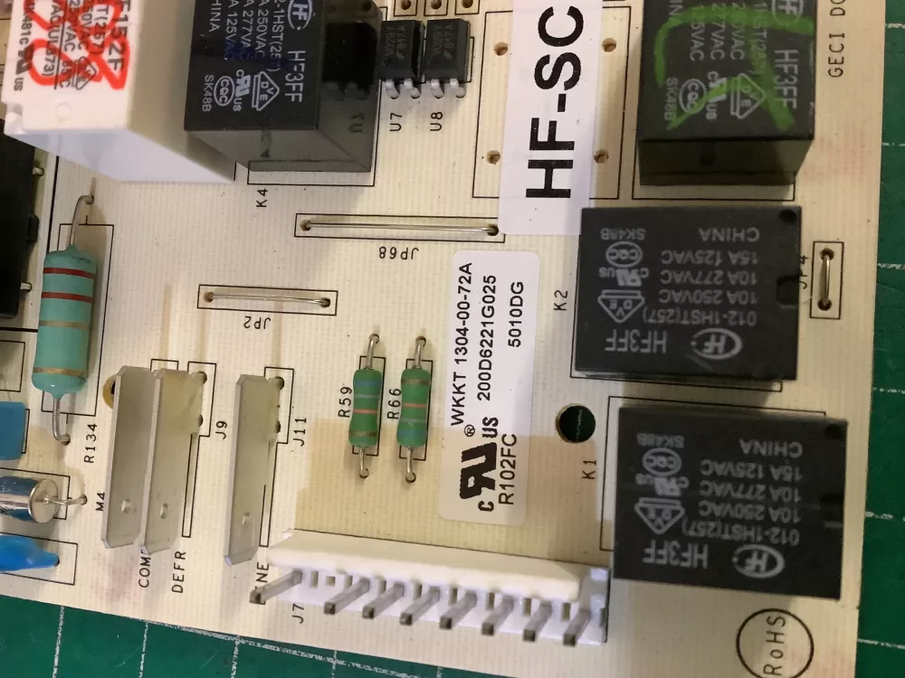 GE WR55X11072 Refrigerator Control Board AZ194580 | NR592