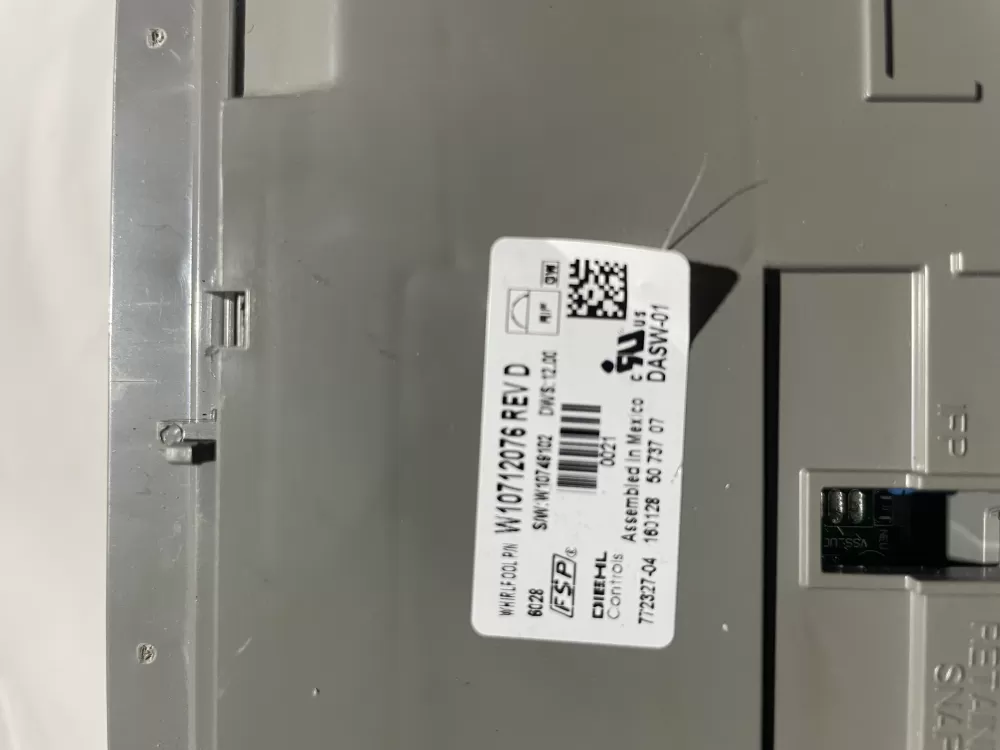 KitchenAid W10539792 W10712076 Dishwasher Control Board AZ124219 | Wm2265