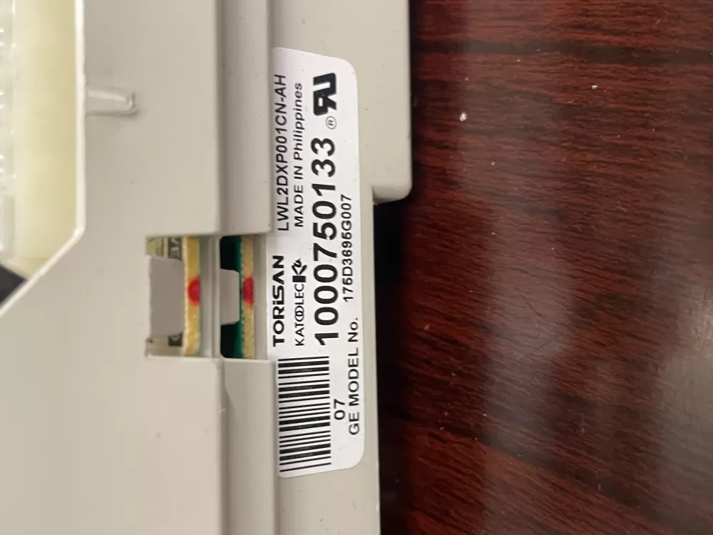 GE 175D3695G007 Washer Control Board Interface AZ84256 | Wmv623