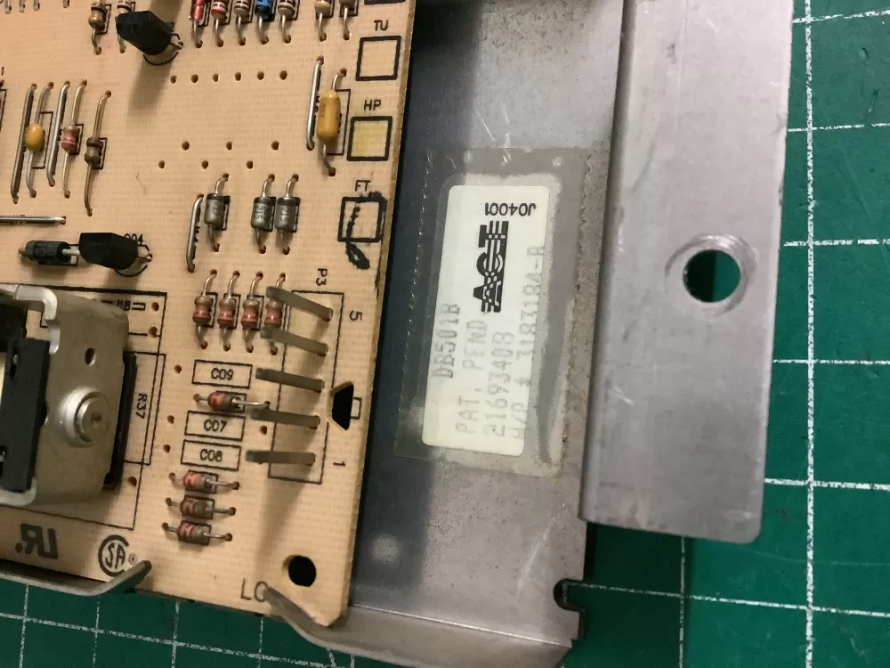 WHIRLPOOL RANGE OVEN CONTROL BOARD 21693408 AZ176722 | NR2637