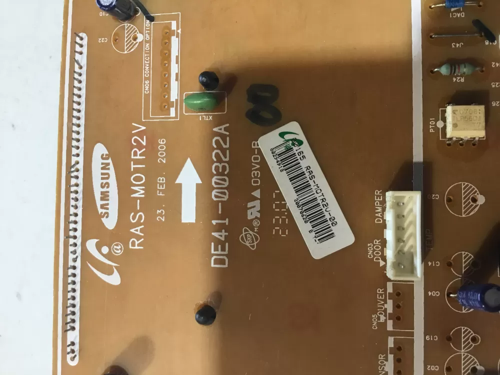 Samsung Maytag DE41 00322A Microwave Control Board AZ48712 | NR1792