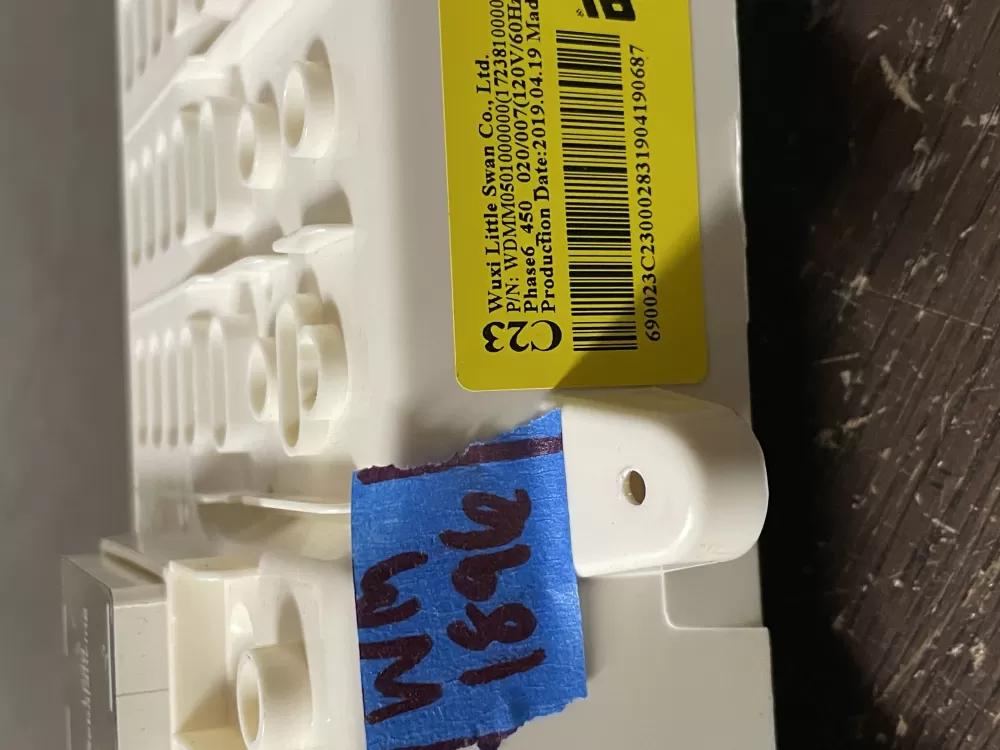 GE WH12X27293 17238100000283 Washer Control Board AZ53632 | Wm1896