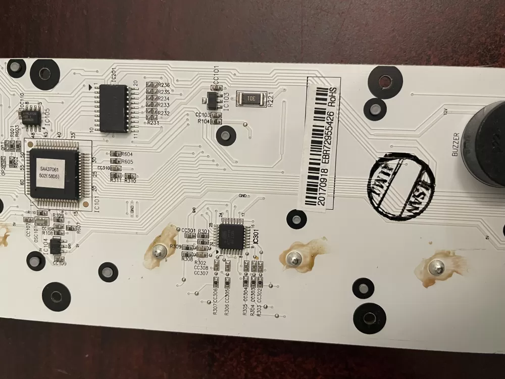 LG EBR72955422 EBR72955426 Refrigerator Control Board  AZ92983 | KM795