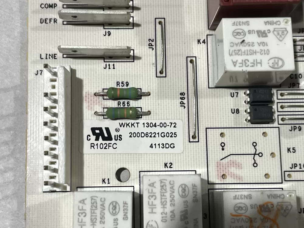 GE WR55X11072 Refrigerator Control Board AZ105308 | Wm782