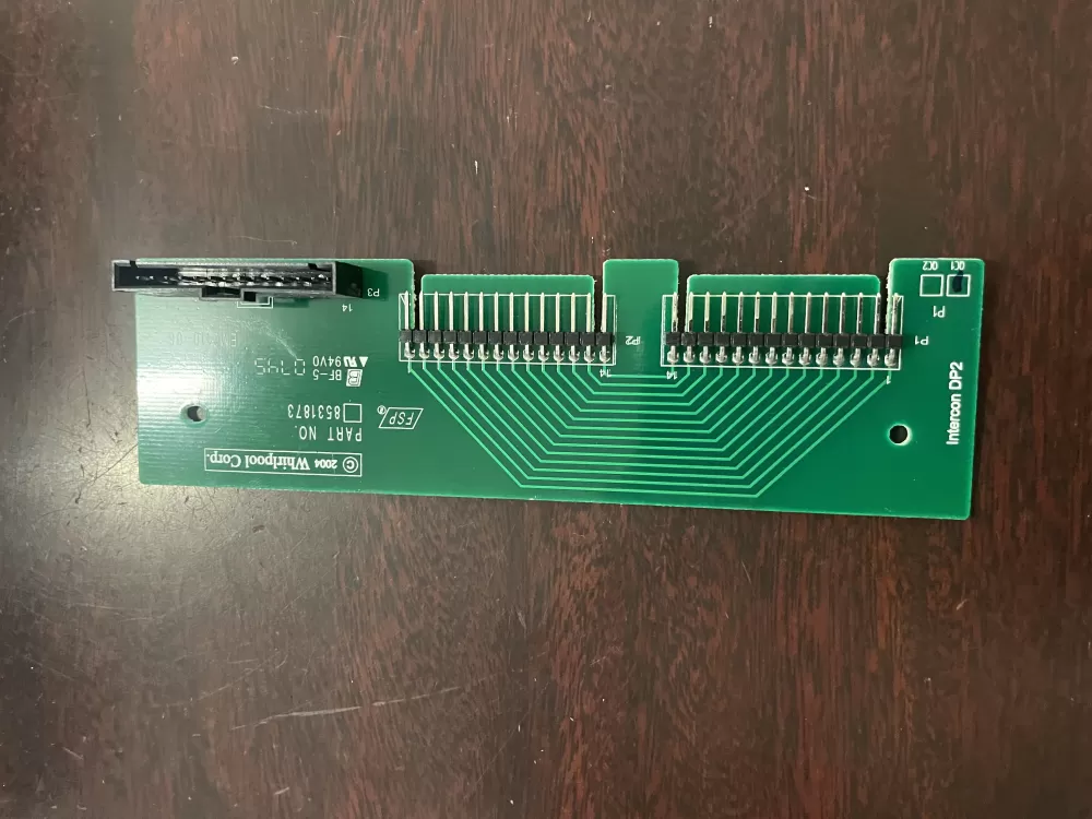 Whirlpool  KitchenAid 8531873 8531873R WP8531873 PS11746148 Dishwasher Control Board Interconnect