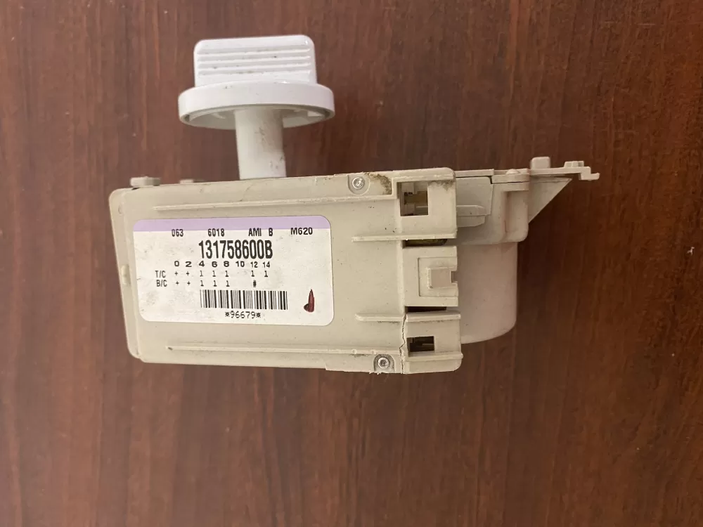 Frigidaire  GE  Kenmore 131758600B Washer Timer
