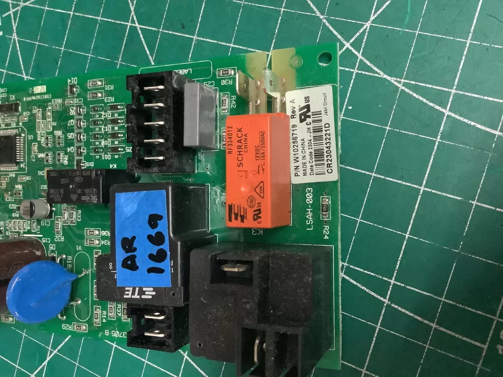 Whirlpool W10256719 WPW10256719 Dryer Control Board AZ210636 | AR1669