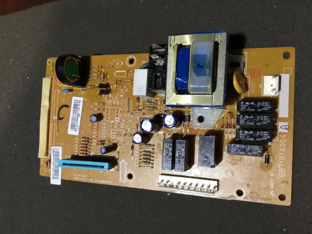 LG 687181A004A P1 6A004 Microwave Control Board 687181a004 AZ85005 | NR1125