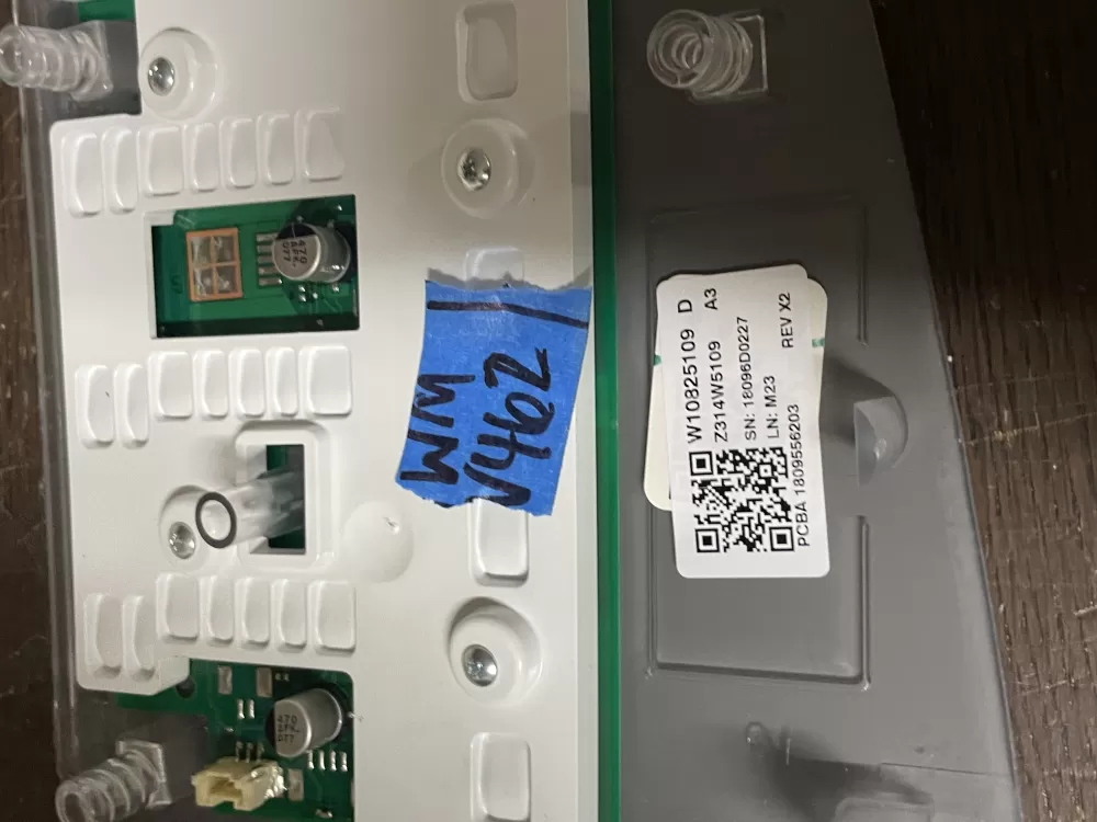 Whirlpool W10825109 W10911021 Washer Control Board Panel AZ50804 | Wmv462