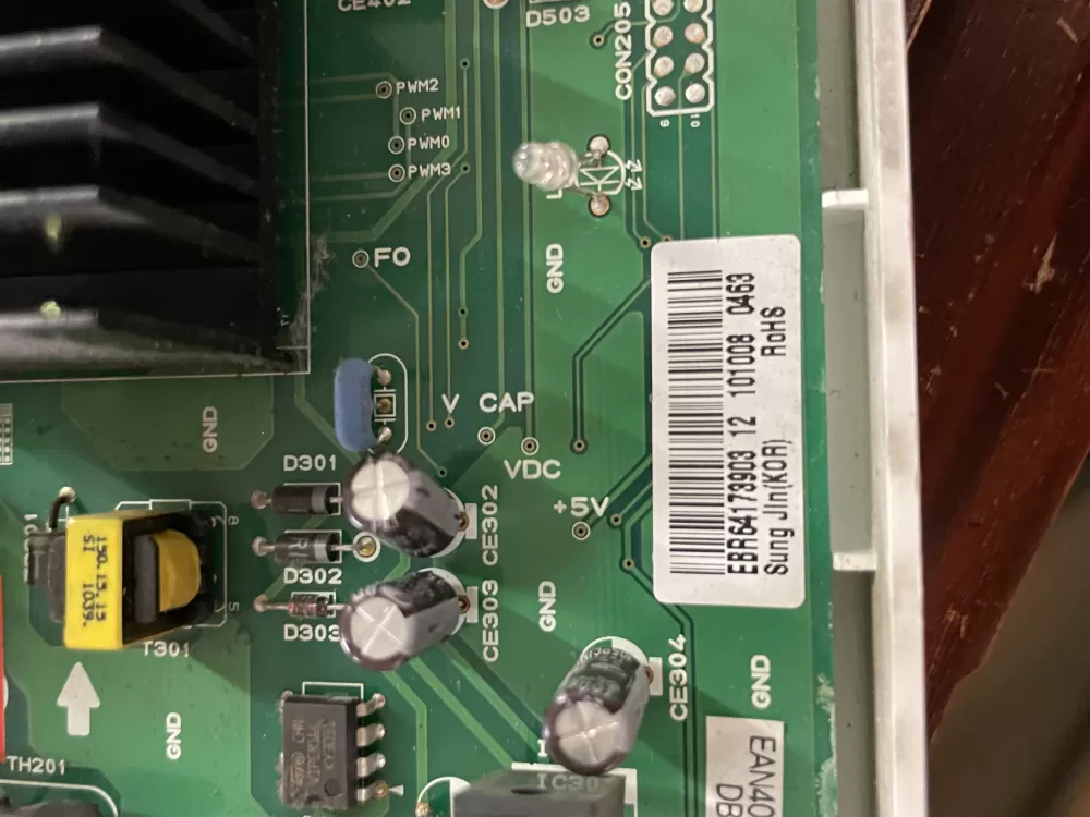 LG Kenmore EBR64173903 Refrigerator Control Board AZ54327 | Wm1962