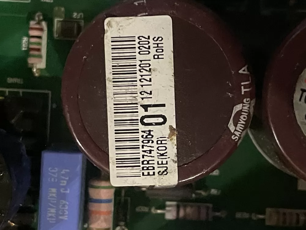 LG EBR74796401 Refrigerator Control Board AZ32709 | Wm160