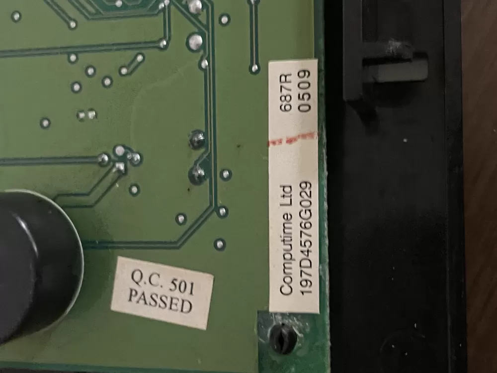 GE 197D4576G029 Refrigerator Control Board Dispenser