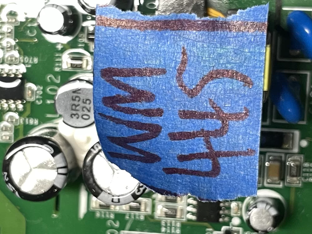 GE Washer 290D1906G002 Control Board AZ35870 | Wm445