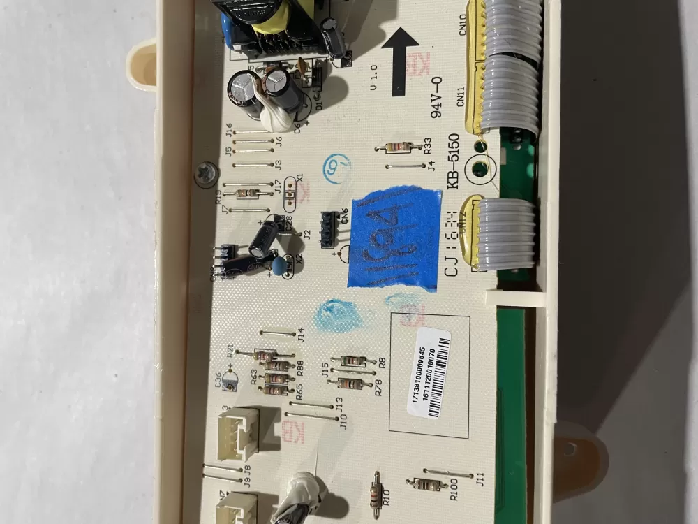 GE Washer UI Control Board WH12X27293 AZ198748 | KMV894