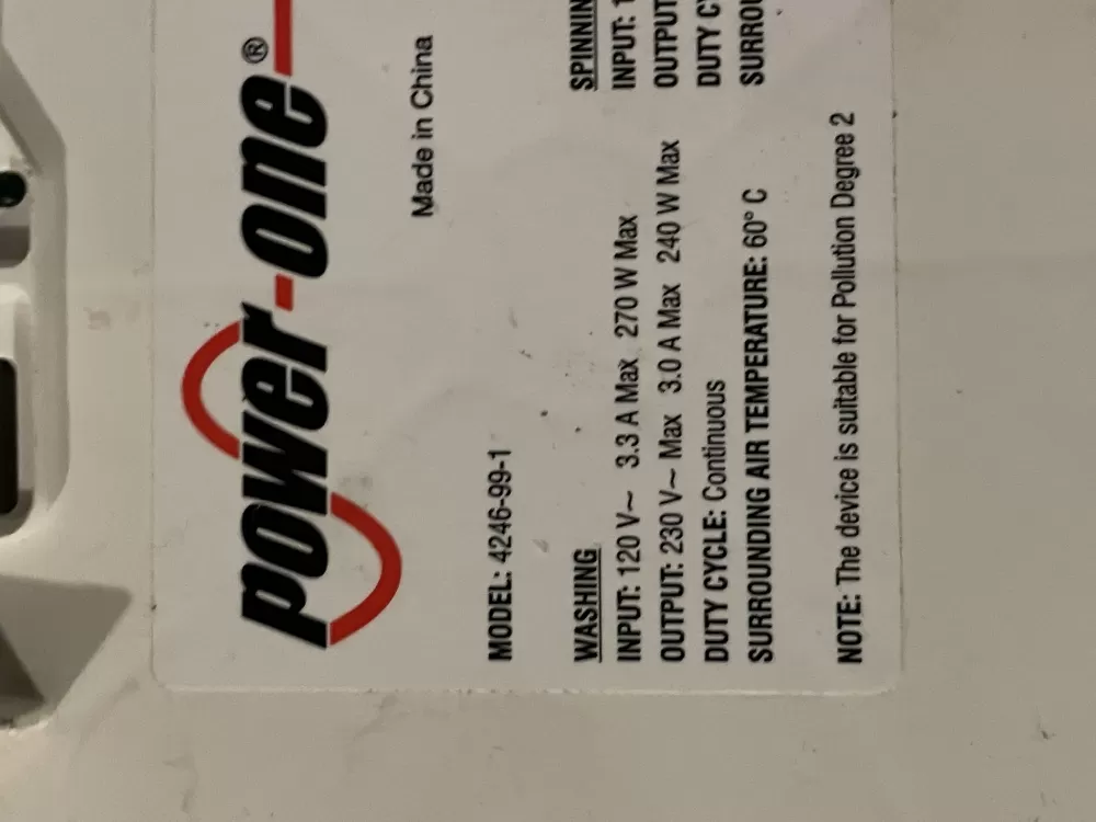 Frigidaire Kenmore Washer Control Board Main 4246-99-1 AZ33541 | Wmv206