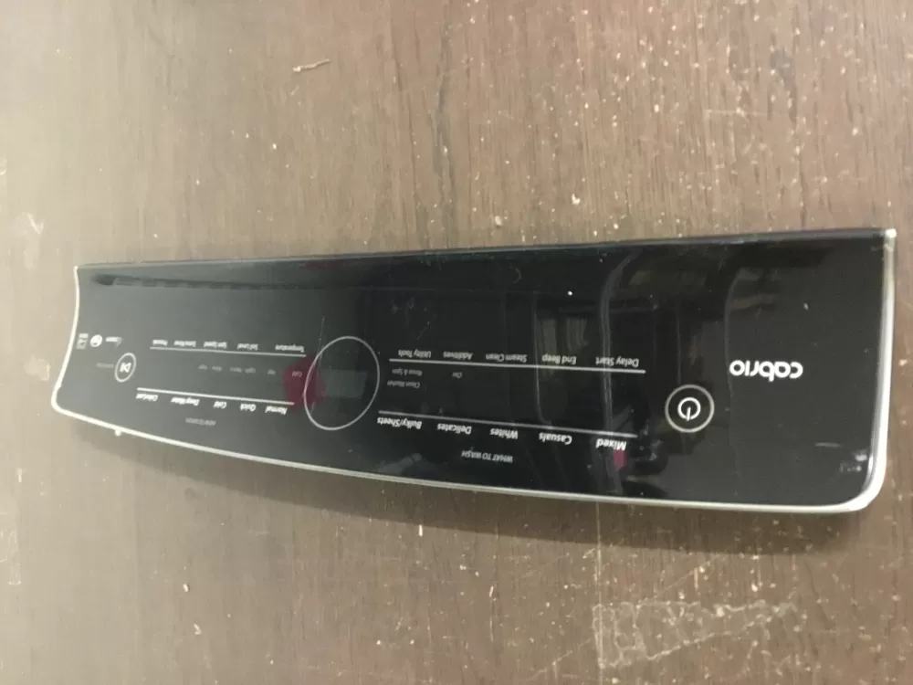 Whirlpool W10507937 Washer Control Panel