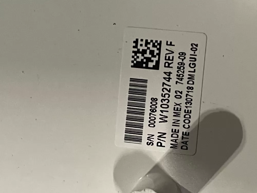 Whirlpool W10269601 W10352744 WPW10352744 Washer Control AZ26449 | WMV19