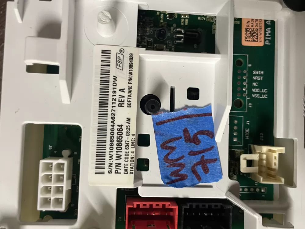 Whirlpool W10803586 W10841364 W10865064 Washer Control Board AZ45882 | Wm715