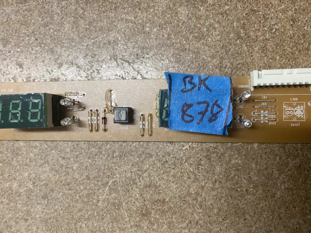 LG Kenmore 6871JB2046B 6871JB2046 B Refrigerator Control Board AZ1373 | BK878