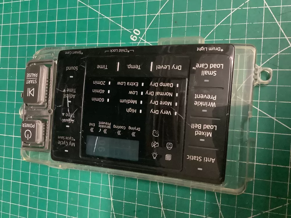Samsung DC92-01607J  AP6243588  DC94-06643A  DC93-00376D  PS12084833 Dryer UI Control Board