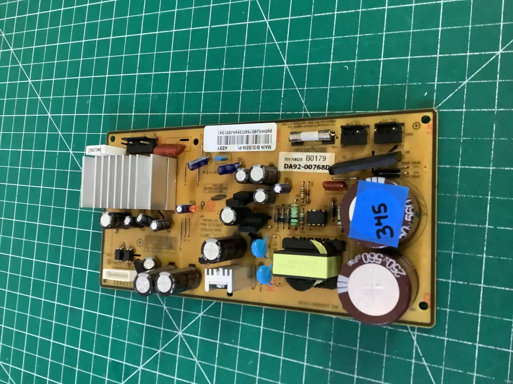 Samsung DA92 00768D Refrigerator Control Board Inverter AZ203963 | NR345