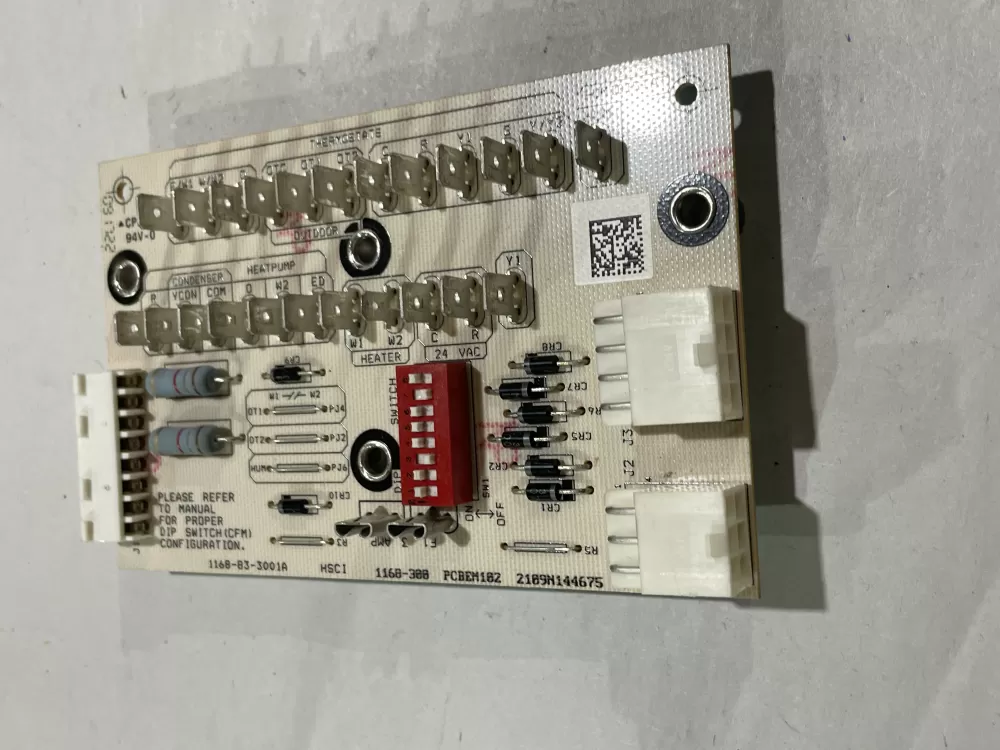 Goodman Amana ECM Blower Control Board PCBEM102 1168-83-3001A AZ179021 | Wm653