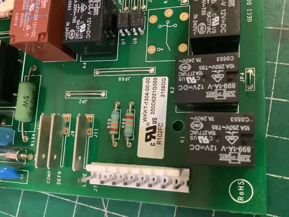 GE 200D6221G009 EBX1110P003 Refrigerator Control Board AZ184804 | NR2671