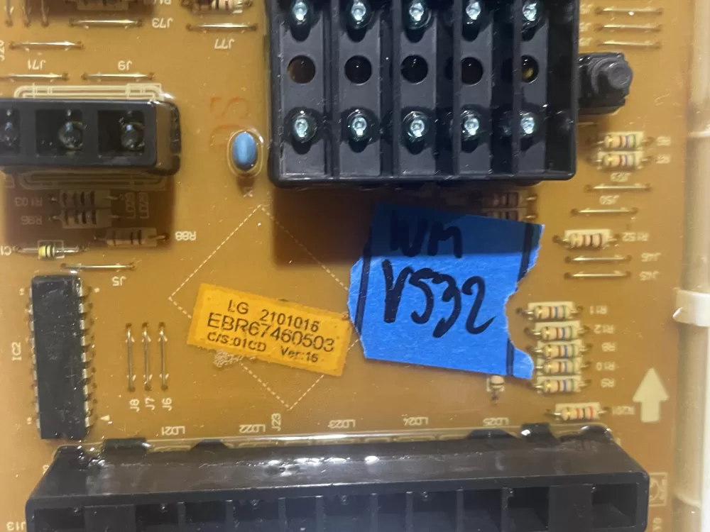 LG EBR67460503 EBR62198103 Washer Control Board AZ144954 | Wmv532