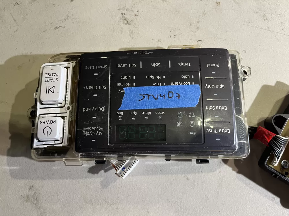 Samsung DC92 01802J DC9201802J Washer Control Board AZ40792 | V407