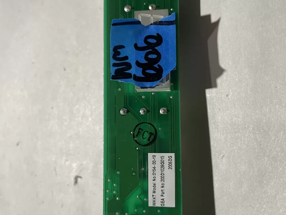 GE Refrigerator Display Control Board AZ189371 | Wm666