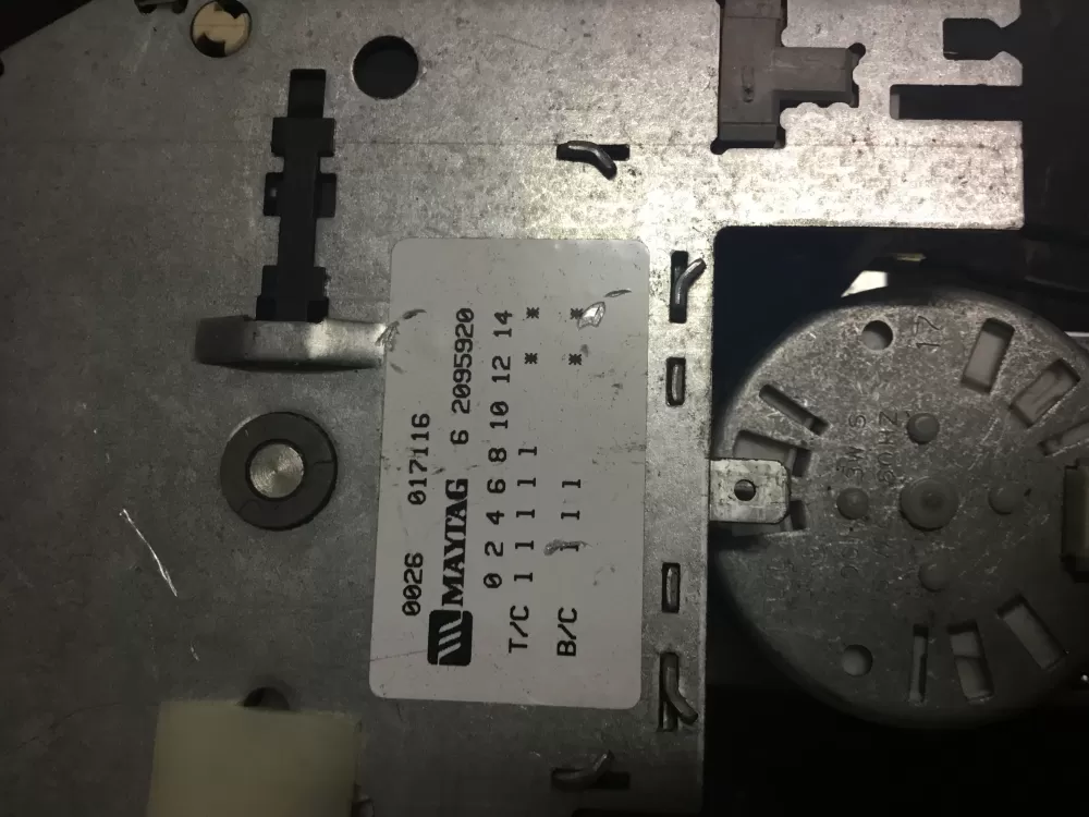 Maytag 6 2095920 62095920 Washer Timer Control AZ24396 | NR6